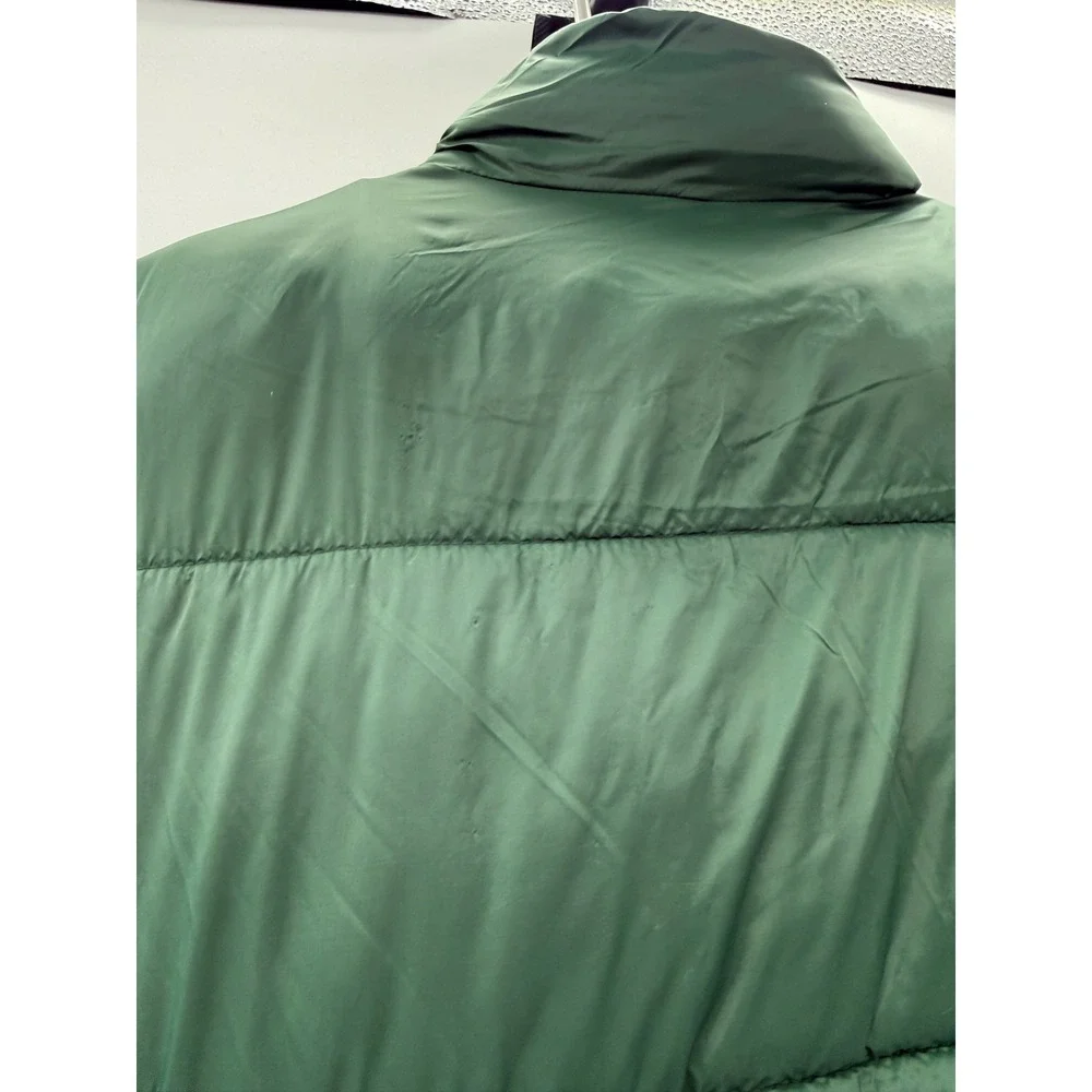 Old‎ Navy Puffer Vest Women's Medium Green Sleeveless Outdoor Casual Layered